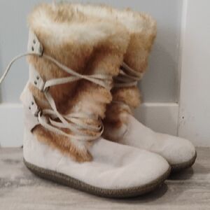 Airwalk Women's Suede Leather Boots, 8.5